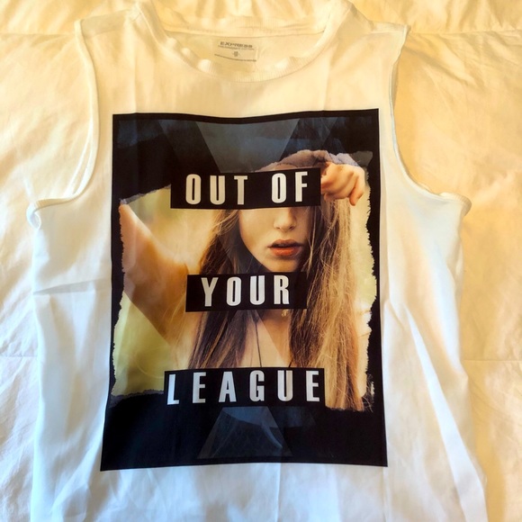 Express Graphic Muscle Tee Size XS - Picture 2 of 5